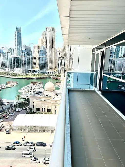 Brand New Marina Opal Huge 1Br Lägenhet Dubai